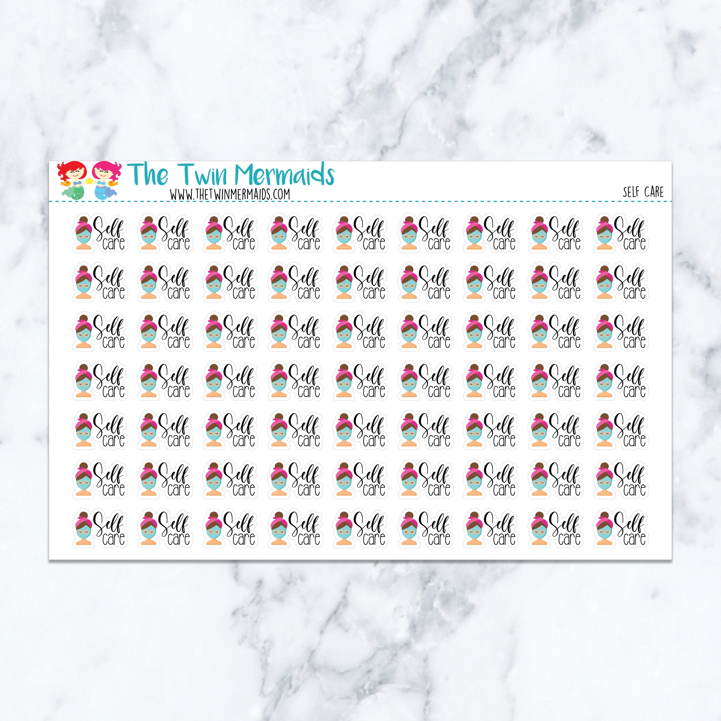 Self Care Planner Stickers