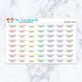 Developmental Therapy Planner Stickers