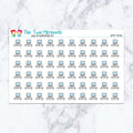 Laptop Meeting Planner Stickers