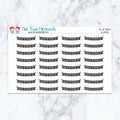 Day Off Banner in Neutral Planner Stickers