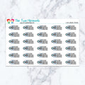 Clean Washing Machine Planner Stickers