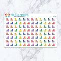 Ice Skate Planner Stickers