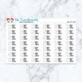 Wash Bed Linens Planner Stickers