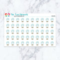 Snowglobe Planner Stickers