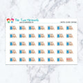 Christmas Calendar Countdown Planner Stickers