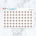 Gingerbread House Planner Stickers