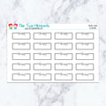 Therapy Boxes in Neutral Planner Stickers