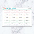Therapy Boxes in Pastel Planner Stickers