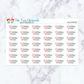 OBGYN Appointment Planner Stickers