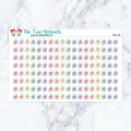 Tissue Box Planner Stickers
