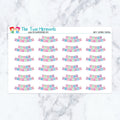 Happy Birthday Bunting Planner Stickers
