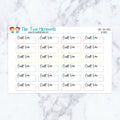 Craft Time Boxes in Pastel Planner Stickers