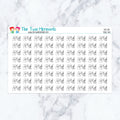 Sick Day Tissue Box Planner Stickers