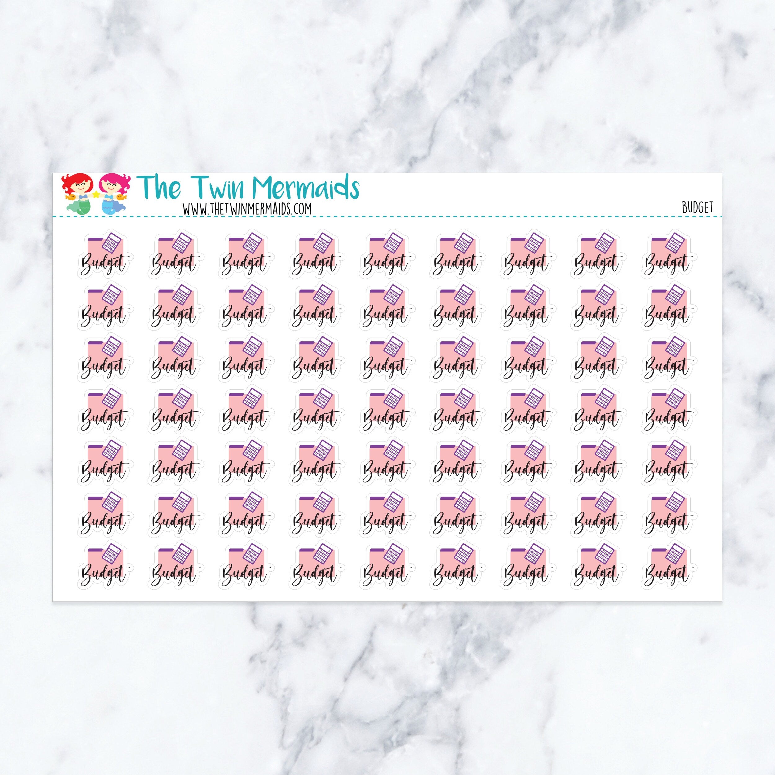 Budget Planner Stickers