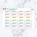 Craft Time Boxes in Spectrum Planner Stickers