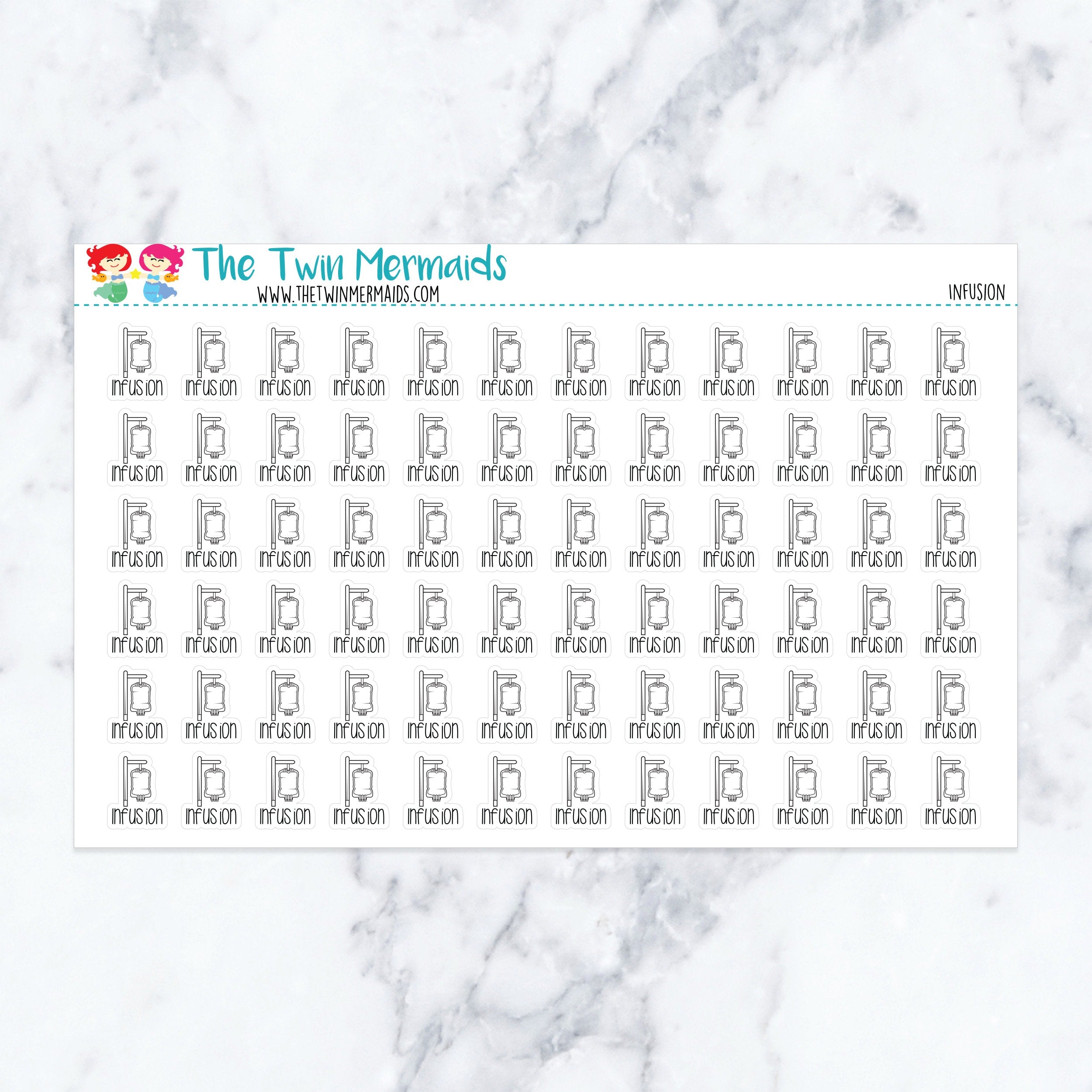 Infusion Planner Stickers
