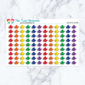 Yoga Mat in Spectrum Planner Stickers
