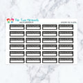Anniversary Boxes in Neutral Planner Stickers