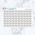 Mother's Day Computer Desktop planner stickers. Kiss-cut sticker sheet for planners, bullet journals, and scrapbooking.