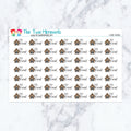 Clean Kennel planner stickers. Kiss-cut sticker sheet for planners, bullet journals, and scrapbooking.