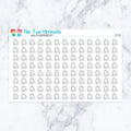 Tea Bag Planner Stickers