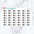 Upright Piano Lesson Planner Stickers