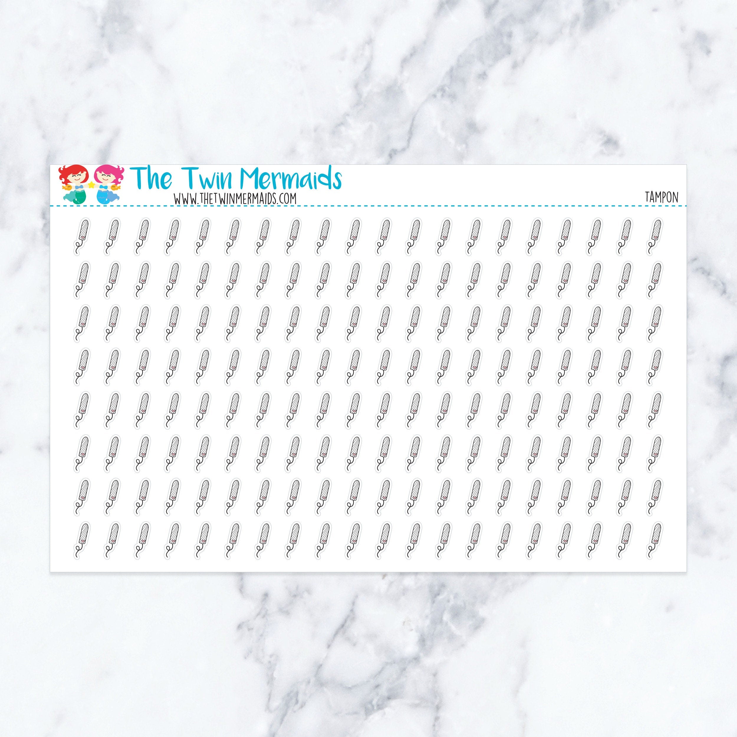 Tampon Planner Stickers