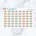 Summer School Popsicles Planner Stickers