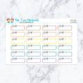 Event Boxes in Spectrum Planner Stickers