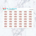 Merry Christmas Planner Stickers