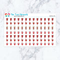 Christmas Lattes Planner Stickers