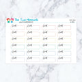 Event Boxes in Pastel Planner Stickers