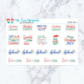 Christmas Variety 1 Planner Stickers