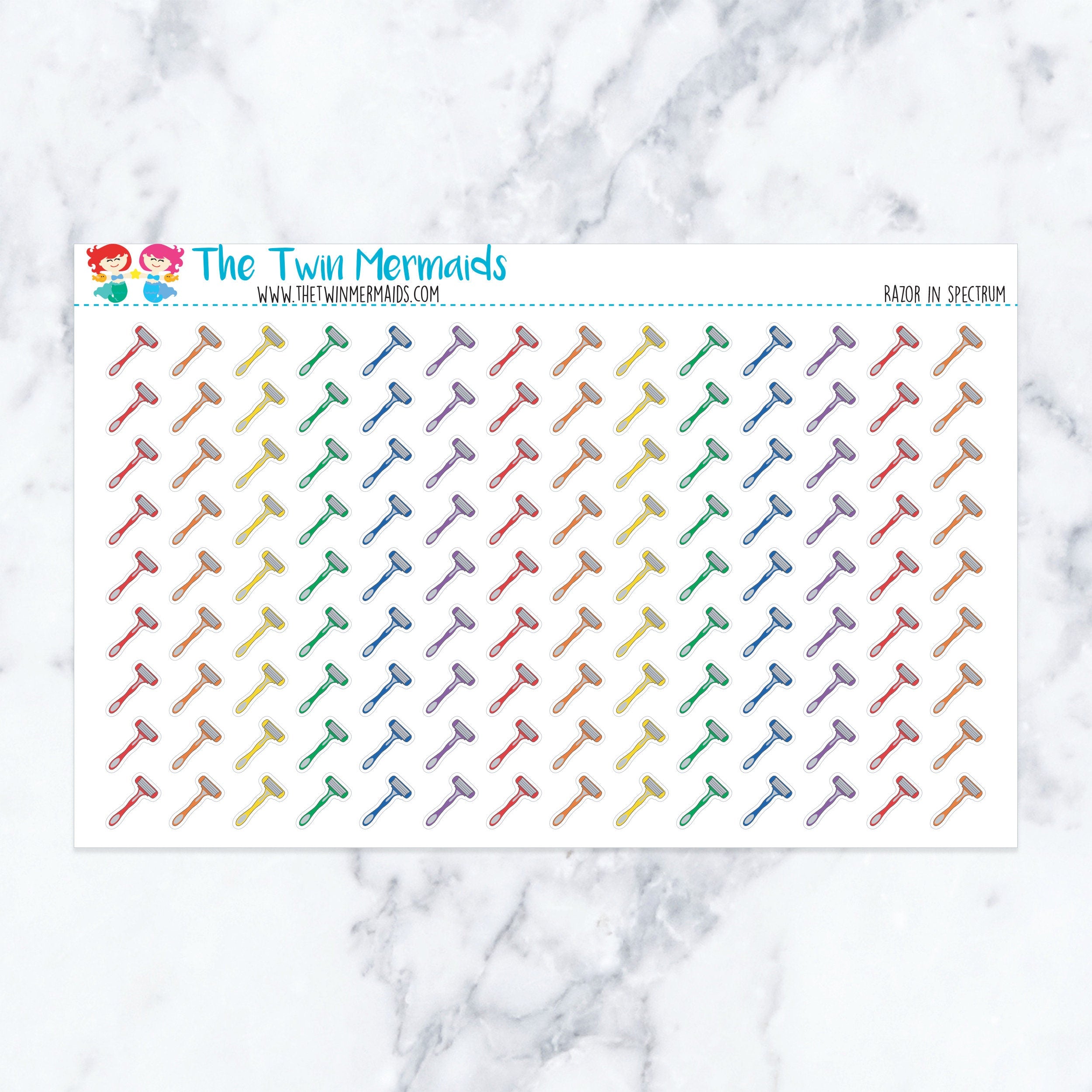 Razor in Spectrum Planner Stickers