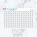 Razor in Neutral Planner Stickers