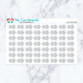 Clean Shower Drain Planner Stickers