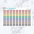 Wash Rugs in Spectrum Planner Stickers
