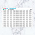 Wash Rugs Planner Stickers