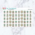 Christmas Carousels Planner Stickers