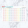 Boy Gymnast in Pastel planner stickers, pastel color scheme. Kiss-cut sticker sheet for planners, bullet journals, and scrapb