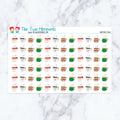 Christmas Mugs Planner Stickers