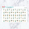House Plants Planner Stickers