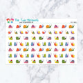 Silly Snails Planner Stickers