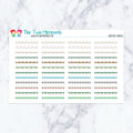 Christmas Borders Planner Stickers