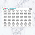 Marching Band Performance planner stickers. Kiss-cut sticker sheet for planners, bullet journals, and scrapbooking.